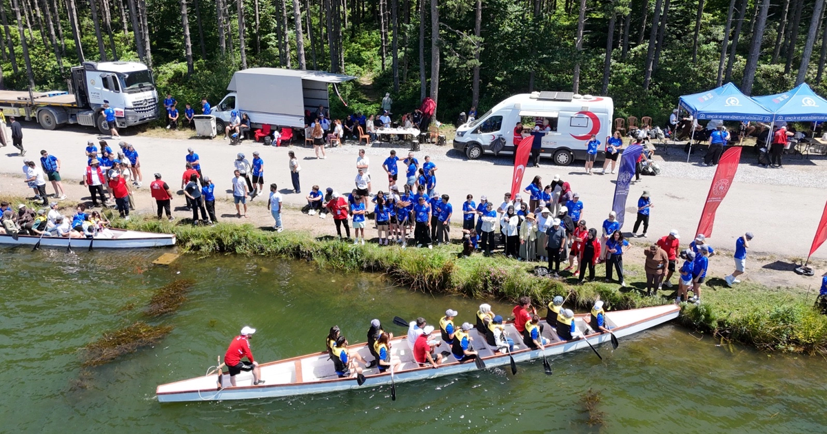 Düzce’de 300 genç Topuk Yaylası’nda Kano Festivali’nde buluştu Haber gorseli